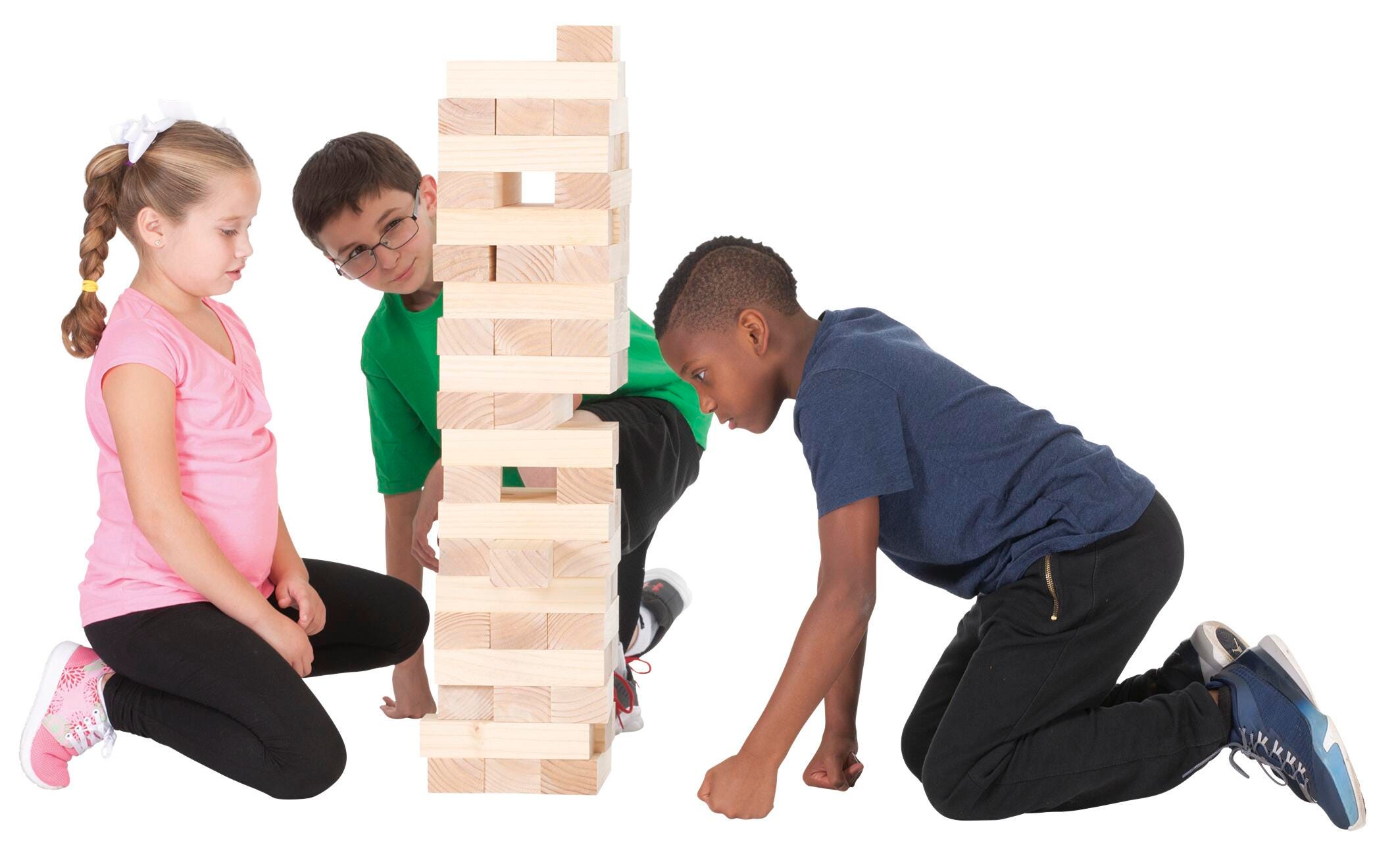 FlagHouse Giant Tower, 5 Foot Height, Set of 58 Blocks 2121390